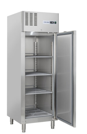 vertical storage freezer for commercial kitchen