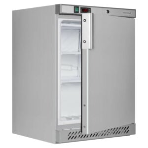 counter freezer small stainless