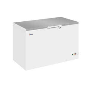 chest freezer with stainless steel lid