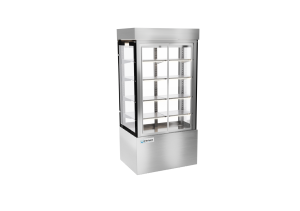 stainless steel cold food cabinet with doors