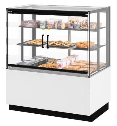 convenience store hot food cabinet with doors