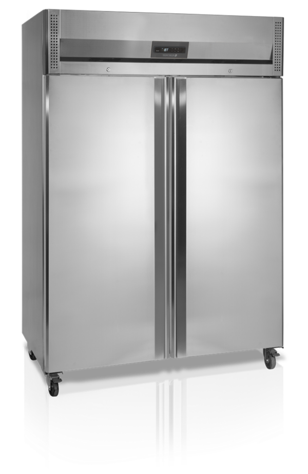 2 door vertical storage freezer Tefcold RKRF1010
